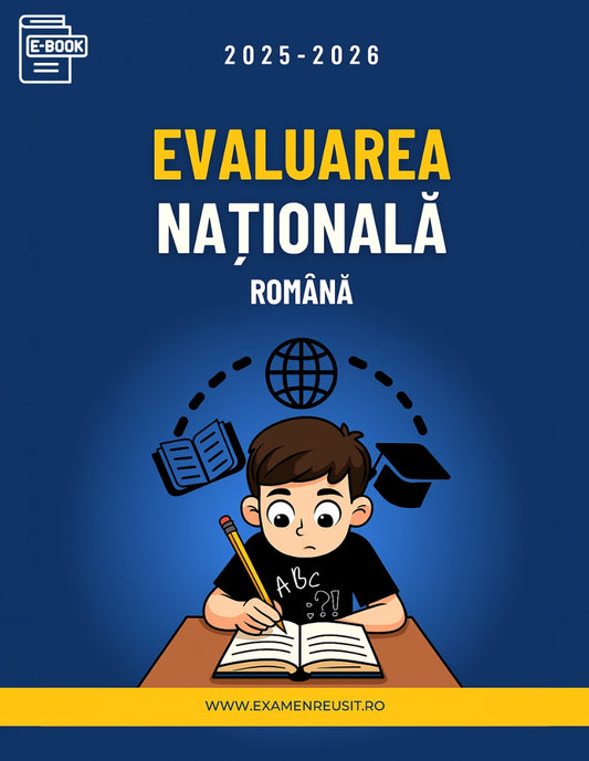 CARTE DIGITALĂ EVALUAREA NATIONALA PENTRU ROMÂNĂ - 2026
