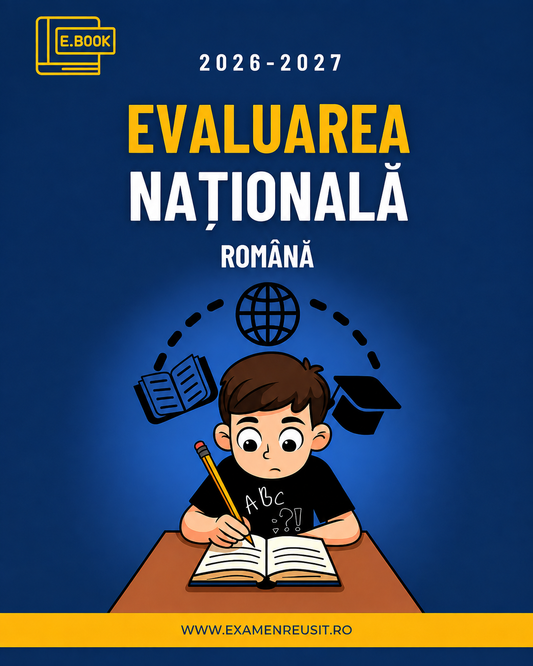 CARTE DIGITALĂ EVALUAREA NAȚIONALĂ PENTRU ROMÂNĂ - 2027