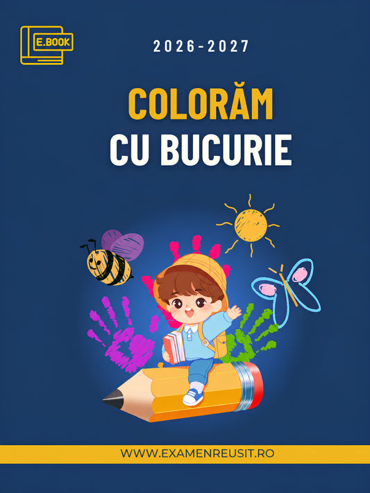 COLORĂM CU BUCURIE - CARTE DIGITALĂ