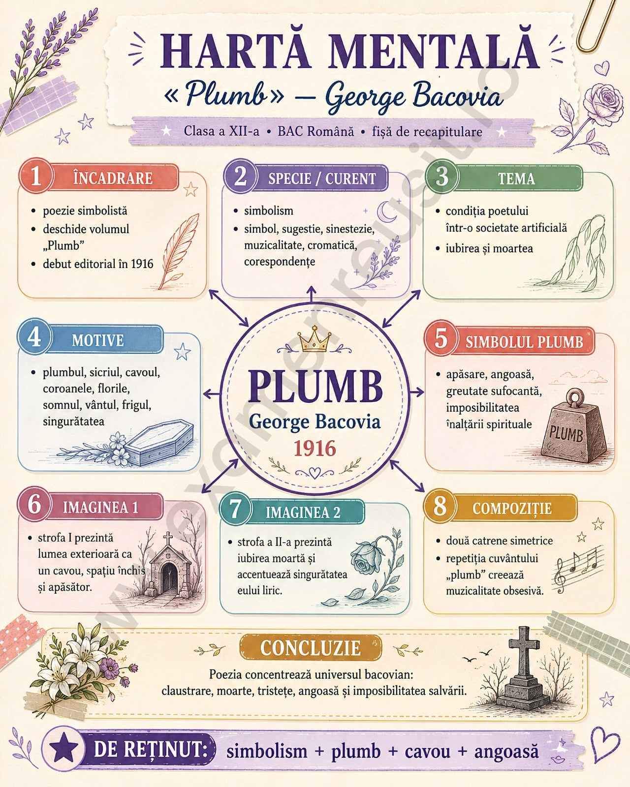 Hartă mentală Plumb
